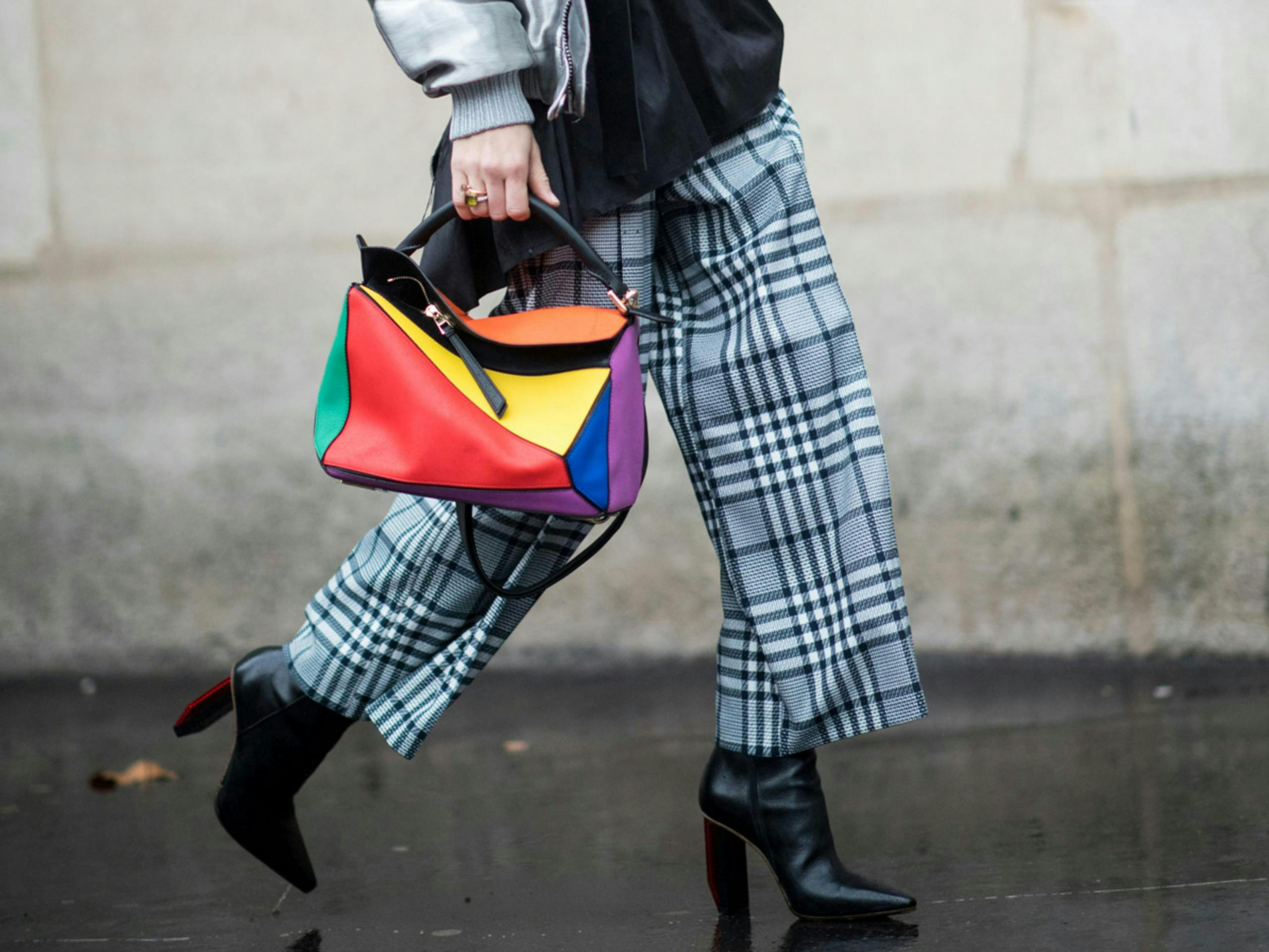 clothing apparel person human footwear handbag accessories bag shoe purse