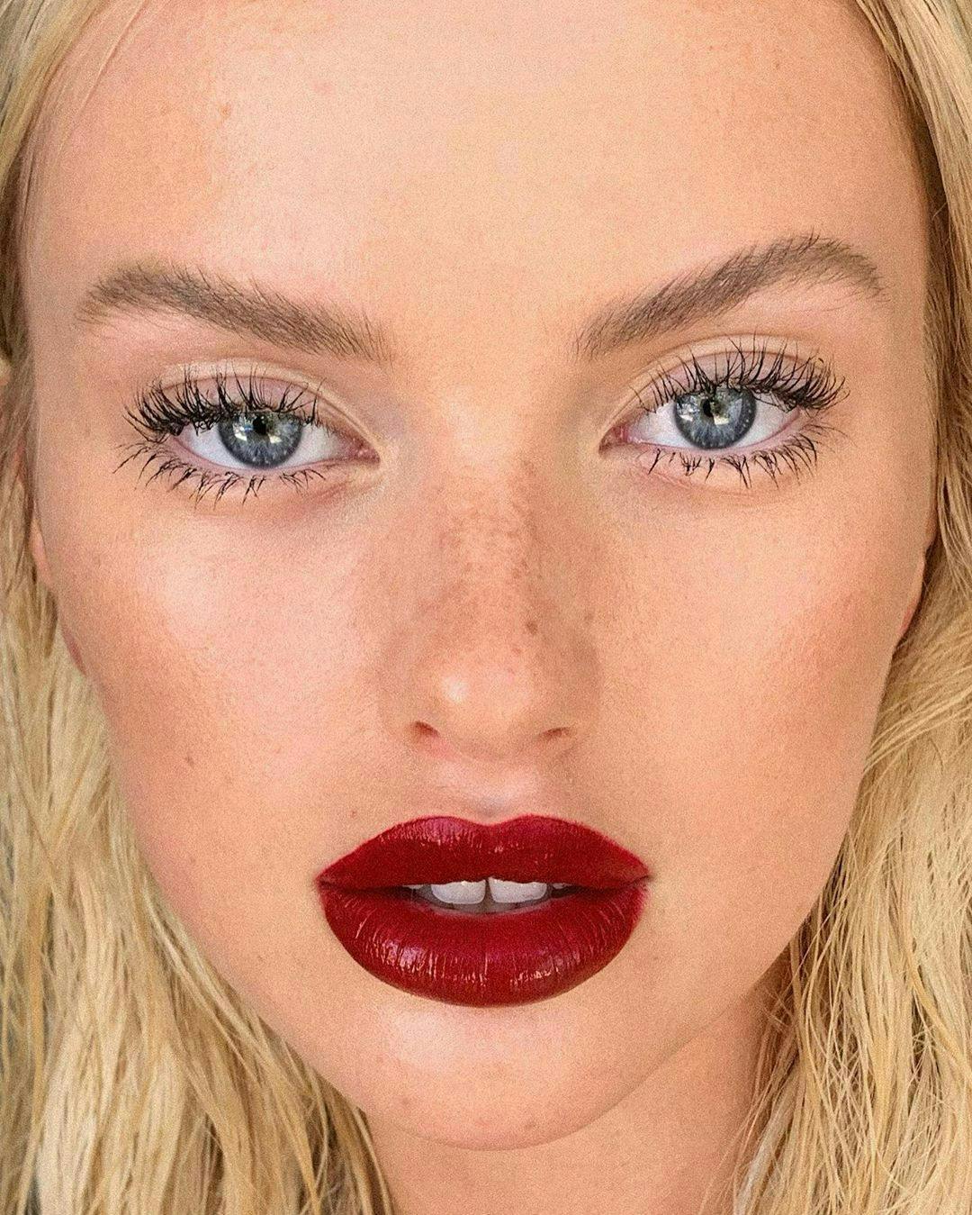 face person human lipstick cosmetics skin