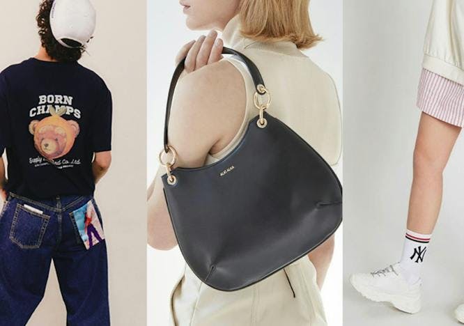 person human handbag accessories bag accessory helmet clothing apparel purse