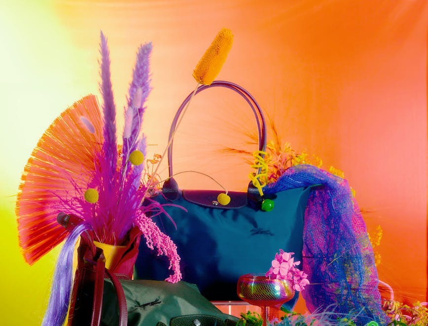 handbag accessories accessory bag plant purple