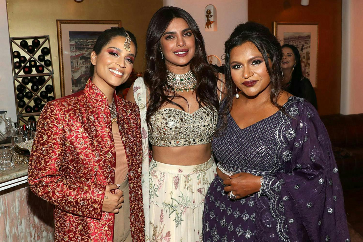  Lilly Singh, Priyanka Chopra, and Mindy Kaling