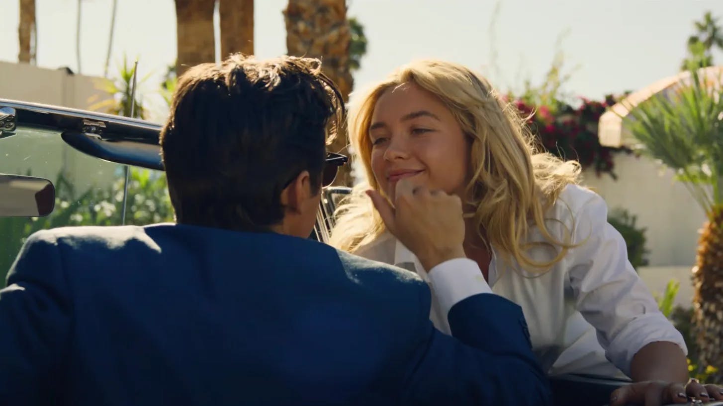 Harry Styles and Florence Pugh in ‘Don’t Worry Darling’
