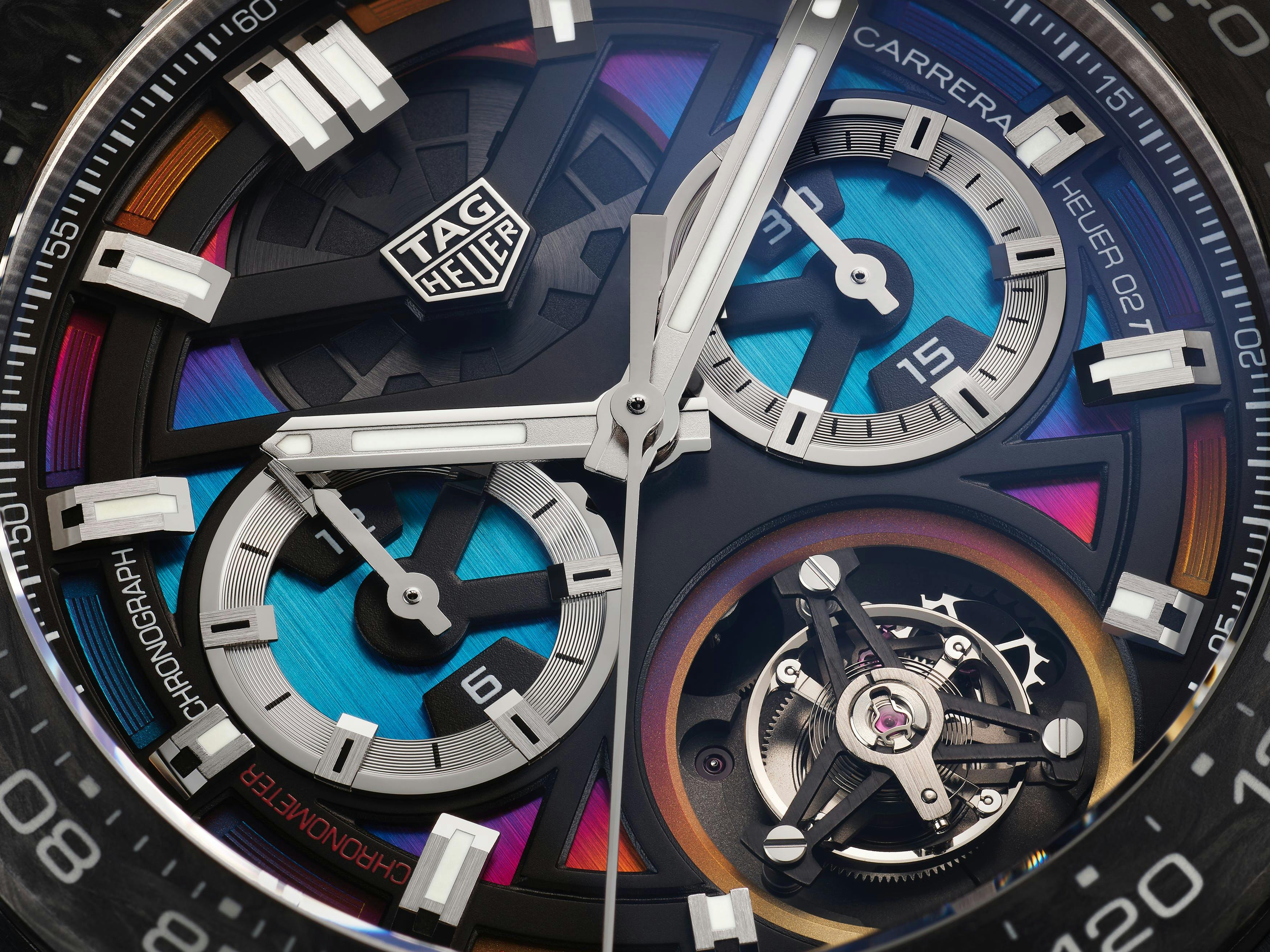 The Latest TAG Heuer Watch Is a Technicolour Dream