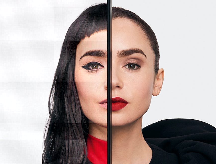 head person face adult female woman photography portrait cosmetics lipstick
