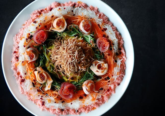 food food presentation noodle pasta vermicelli plate dish meal platter